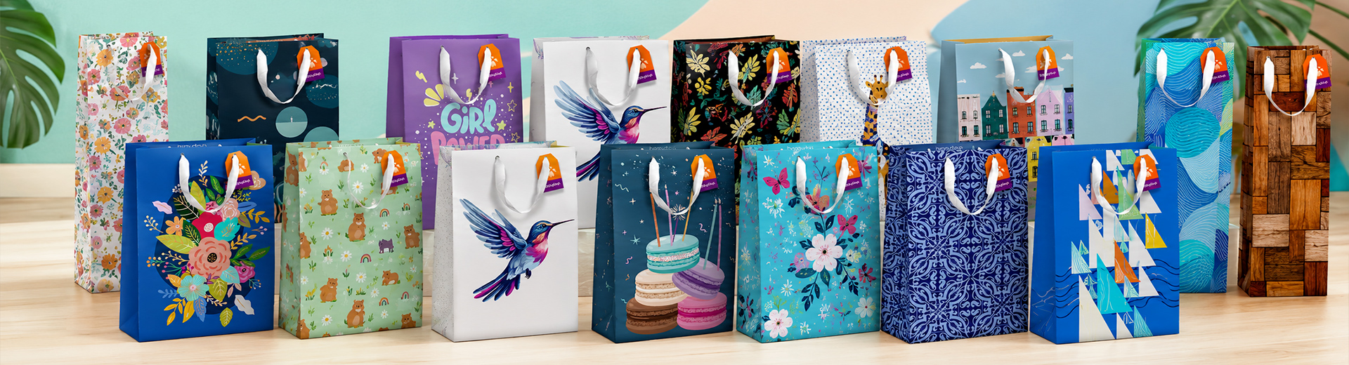 Bolsas de regalo Happydays